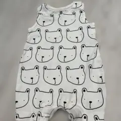 baby GAP クマ柄ロンパース 0-3ヶ月