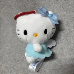 新品未使用 サンリオキャラクターズ ハローキティ カラビナ付マスコット ブルー