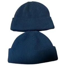 GU ニット帽 2個セット ブラック　フリーサイズ