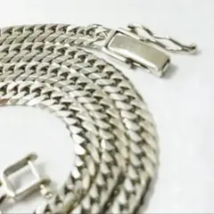 【美品】プラチナ pt850 喜平ネックレス 6面 ダブル 造幣局検定刻印マーク