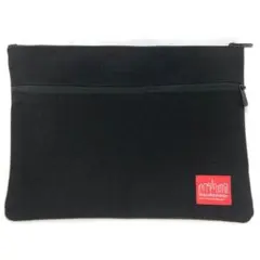 【美品】Manhattan Portage クラッチバッグ ブラック 書類入れ