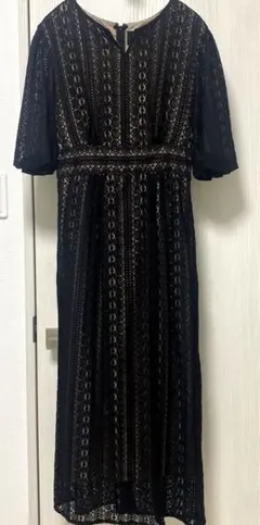 レディースブラックフォーマル　パーティドレス　結婚式