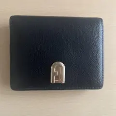 FURLA 二つ折り財布　黒