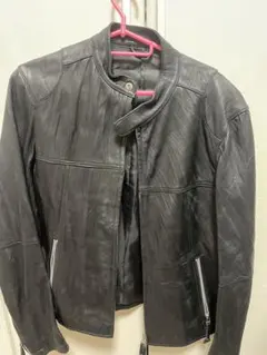 UNIQLO ブラック羊革ジャケット UZ-940174