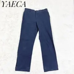 YAECA ヤエカ コットンチノテーパードパンツ サイズ29 日本製 ネイビーのサムネイル