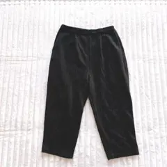 antiquaアンティカ　ワイドパンツ　カジュアルパンツ　Free ブラック