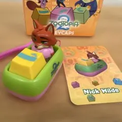 ズートピア2 ニックワイルド　キーキャップ　キーホルダー　キーボード