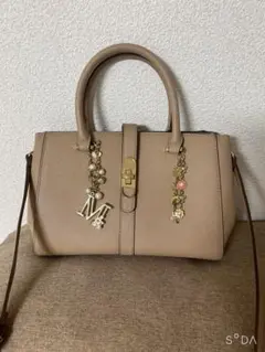 【美品】samantha vegaベージュバック