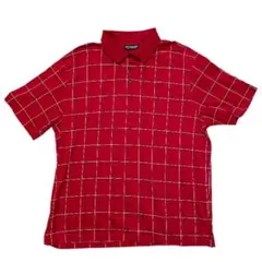 U.S.古着 ROUNDTREE & YORKE チェック ポロシャツ XL