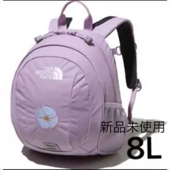 ノースフェイス　キッズ　リュック　ホームスライス スモーキーグレープ　8L