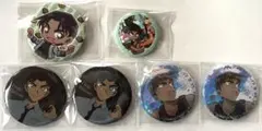 名探偵コナン　服部平次　缶バッジ　6点