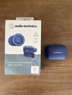 audio-technica ATH-CK1TW ワイヤレスイヤホン ブルー