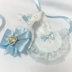 ヘッドドレス スタイ よだれかけ ぬい服 あんスタ いつぬい 水色 2