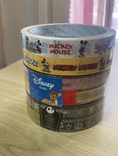 ディズニー　レトロ　セロテープ　セット