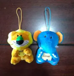 たべっ子どうぶつ THE MOVIEマスコット ライオン＆ゾウ