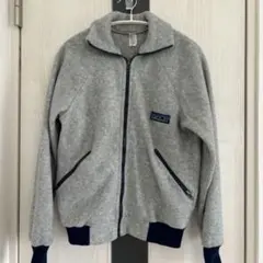 patagonia 80s初期 デカタグ フルジップ フリースジャケット グレー