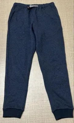 GRAMICCIのフリースナローリブパンツサイズMネイビー