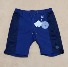 MARK&LONA マークアンドロナ 裏メッシュ ハーフ パンツ XL ブルー系 MARK&LONA マークアンドロナ 裏メッシュ ハーフ パンツ XL ブルー系