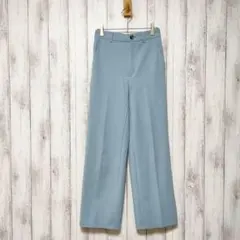 GU ジーユー (S)　カットソーカラースラックス