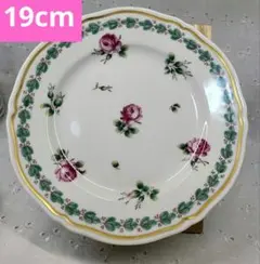 【美品】 【バラ売りOK】ヘレンド プティットローズ デザートプレート 19cm 未使用✴️ヘレンド プティットローズ プレート 19cm 皿 ピンク 薔薇