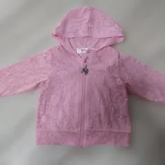 HELLO KITTY フード付きアウター 80サイズ ピンク