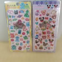 ディズニースイーツ　ピクサー プチドロップステッカー