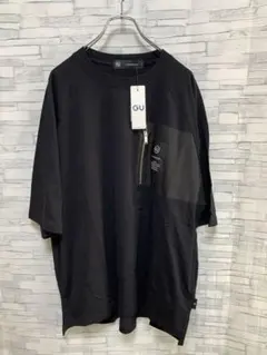 新品GU アンダーカバー スーパービッグ ジップポケットTシャツ L