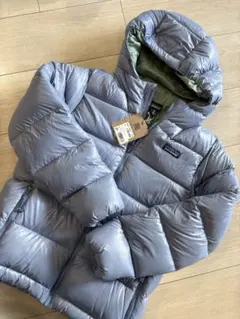 patagonia キッズ ハイロフト ダウン セーター フーディ M