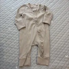 babygap GAP はじめてのお気に入り　リブカバーオール ベージュ