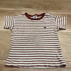 PETIT BATEAU ストライプ Tシャツ 4ans/104cm 100