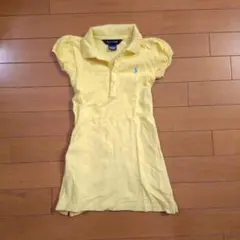POLO Ralph Lauren ラルフローレン ポロワンピース 100 黄