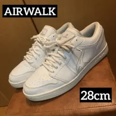 レア90sビンテージ　AIRWALK ホワイトスニーカー　28cmのサムネイル