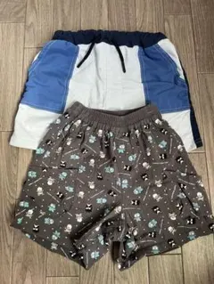 キッズ ハーフパンツ 2枚セット