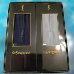 Yves Saint Laurent メンズ ソックス 2足セット【新品未使用】のサムネイル