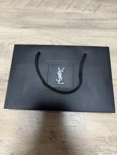 YSL 黒 ショップ袋