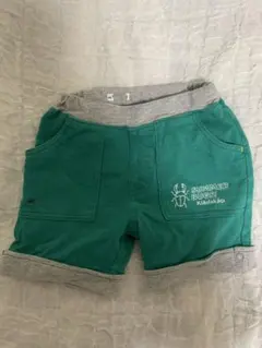 kladskap (クレードスコープ) 緑色ハーフパンツ 90cm