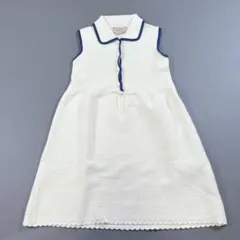 美品 GUCCI グッチ キッズ GG柄 ニット ワンピース 6 120cm 白のサムネイル