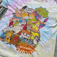 Tシャツ Sサイズ ニコロデオン タイダイ柄 ラグラッツ Rugratsのサムネイル