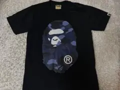 未使用 エイプ レディース Tシャツ XS A BATHING APE（アベイシングエイプ） tシャツ COLOR DENIM BIG APE
