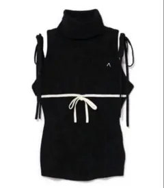 andmary Cotton ribbon tank ivory - メルカリ