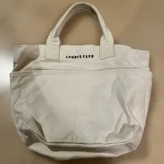 LOWRYS FARM アイボリー トートバッグ