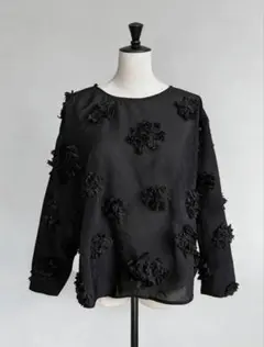 Acka flower peplum blouse - メルカリ