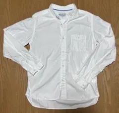 ホワイトマウンテニアリング　白 ボタンダウン 長袖シャツ　Ｌ