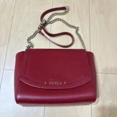 FURLA ショルダーバッグ ボルドー