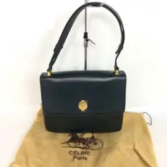 CELINE セリーヌ ヴィンテージ ショルダーバッグ バッグ ブラック 黒のサムネイル