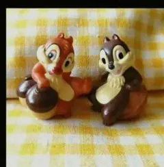 昔の★ディズニー★チップとデール フィギュア