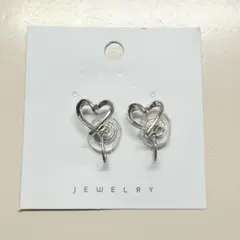 『どれでも2点で450円』M351 ハート イヤリング ノングールピアス