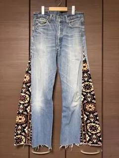 リメイクデニム 絨毯 サイドラグ LEVI’S