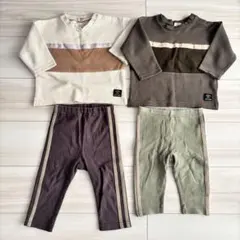 プティマイン トップス　ボトムス　セットアップ　男の子　ベビー　 上下セット