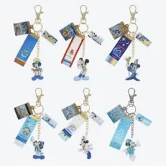 ディズニーシー 25周年 カプセルトイ キーチェーン